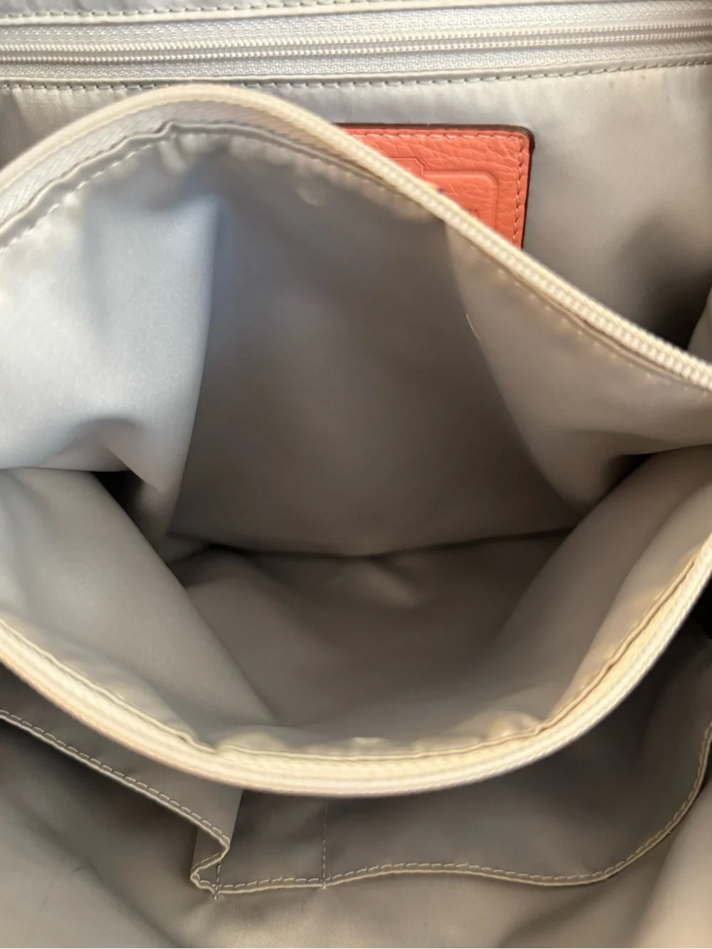 Coach Pebbled Leather Shoulder Bag in Coral Pink